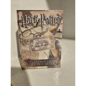 Harry Potter London To Hogwarts 52 Playing Cards Collection New, Sealed Package